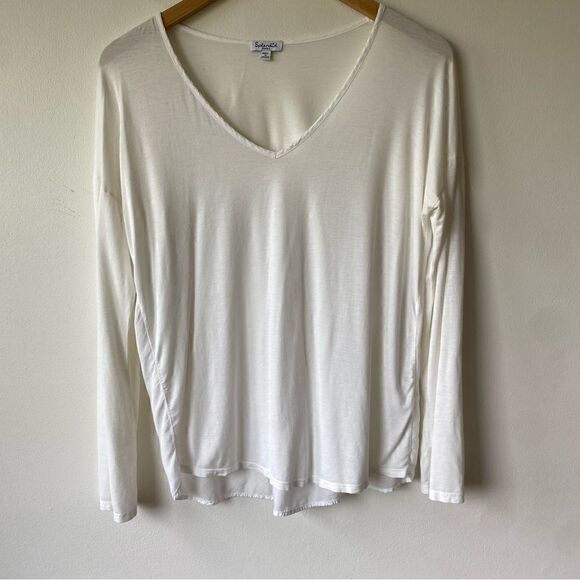 Splendid super soft v neck long sleeve top size small - Picture 1 of 5